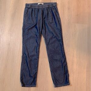 MEXX soft cotton denim pants medium wash straight leg